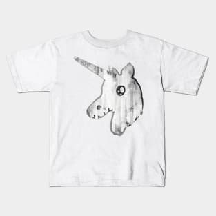 Sweet Eye Skull Unicorn. Kids T-Shirt